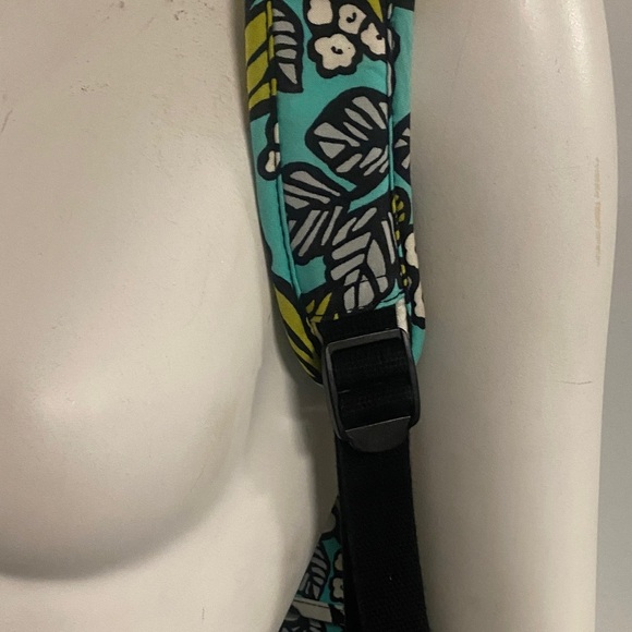 Vera Bradley Floral Backpack with Blue and Green Pattern main image 7